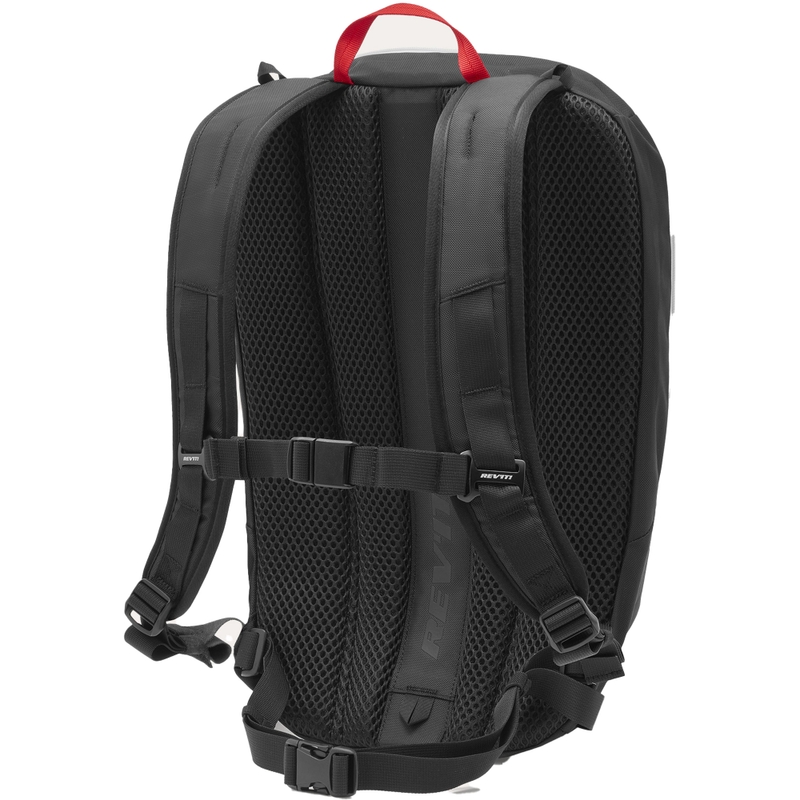 Sac à dos moto Revit Traject noir-rouge 18 l