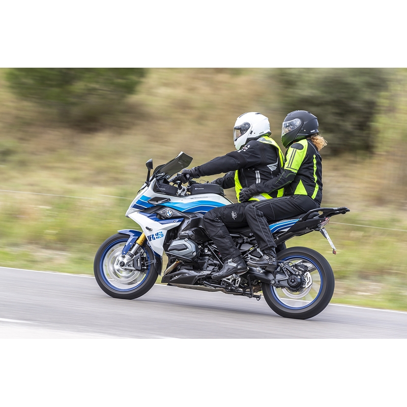 Veste airbag HELITE Vented noir-jaune fluo