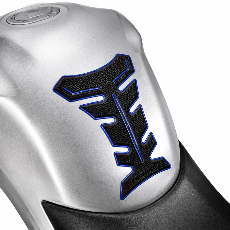 Autocollant pour réservoir de carburant Impression HDF9 noir-bleu