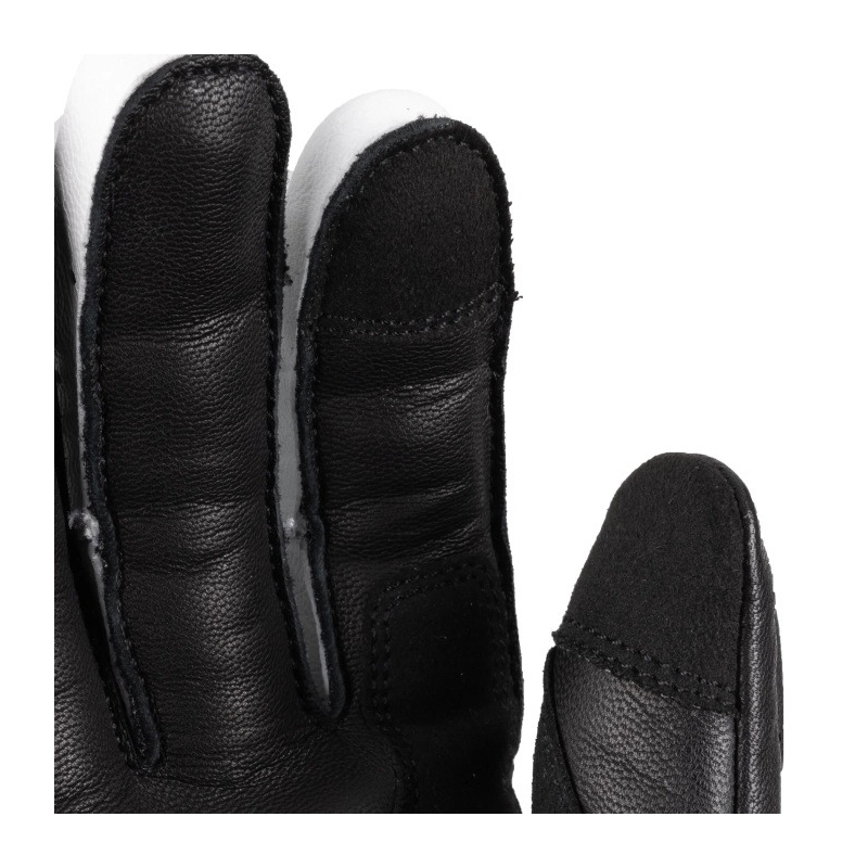 Gants de moto pour femmes Oxford RP-5 3.0 noir-blanc-rose
