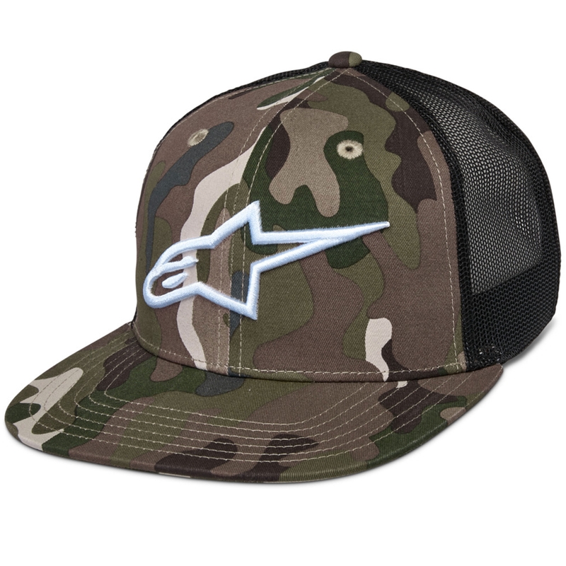 Casquette Alpinestars Corp camouflage vert-noir