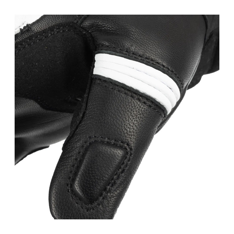 Gants de moto Oxford RP-5 3.0 noir et blanc