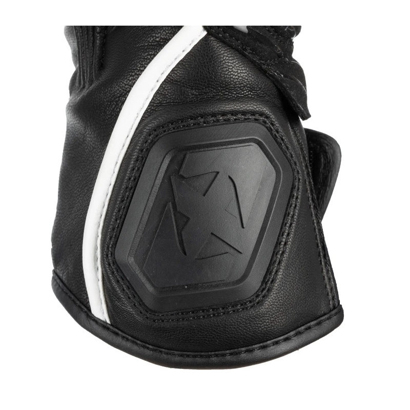 Gants de moto Oxford RP-5 3.0 noir et blanc