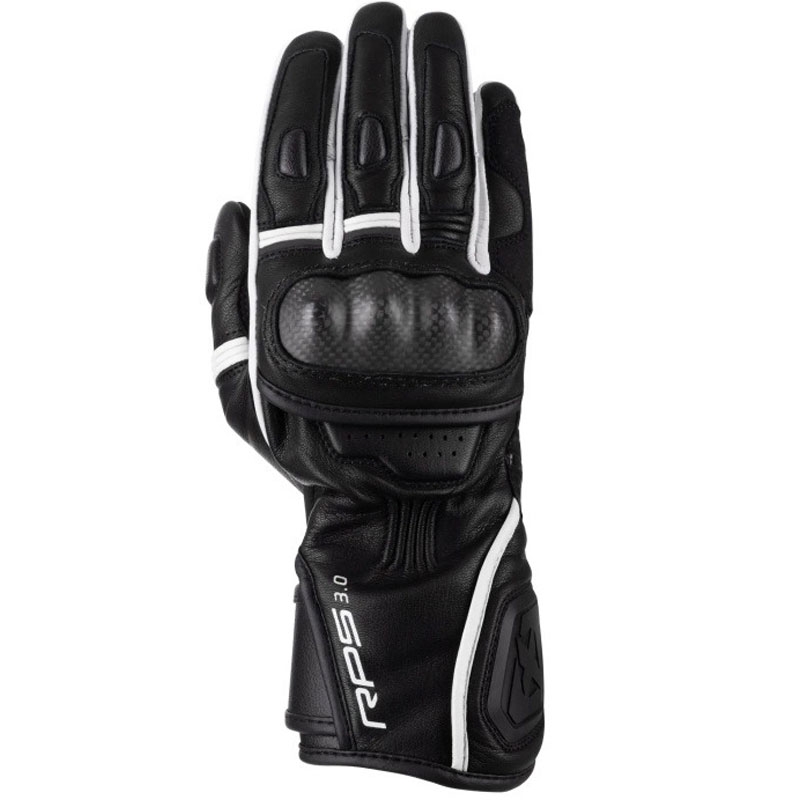 Gants de moto Oxford RP-5 3.0 noir et blanc