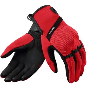 Gants de moto Revit Mosca 2 rouge et noir pour femme
