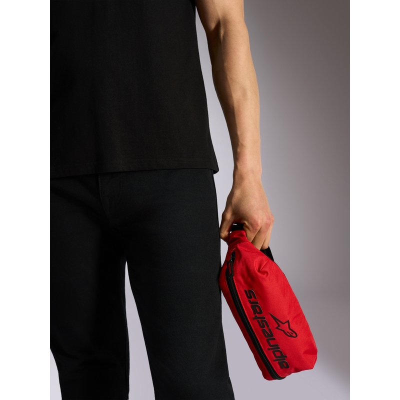 Sac banane Alpinestars Only Linear 2L rouge-noir