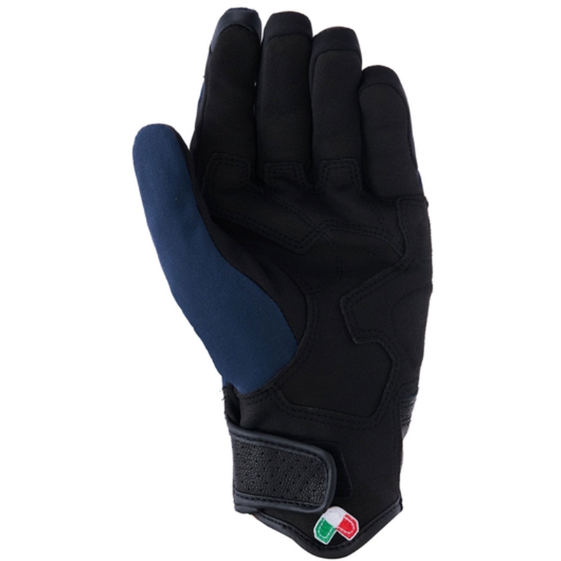 Gants de moto Alpinestars Tracker bleu foncé-noir