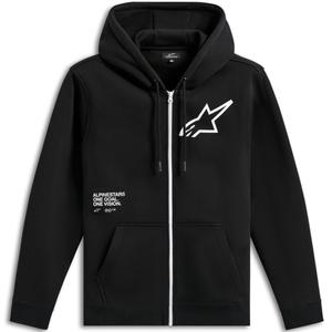 Sweat à capuche Alpinestars Transverse noir