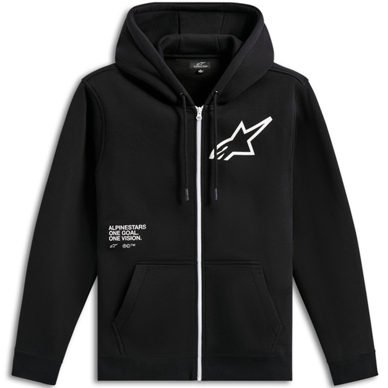 Sweat à capuche Alpinestars Transverse noir