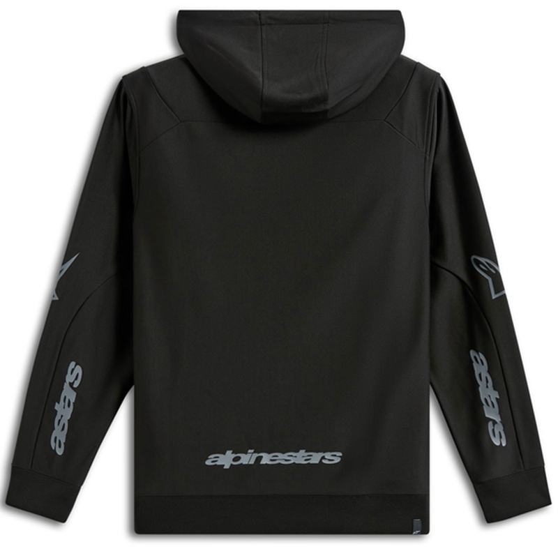 Sweat à capuche Alpinestars Sessions 3 noir-gris