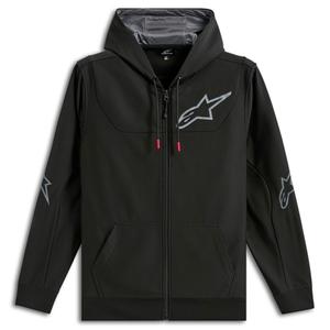 Sweat à capuche Alpinestars Sessions 3 noir-gris