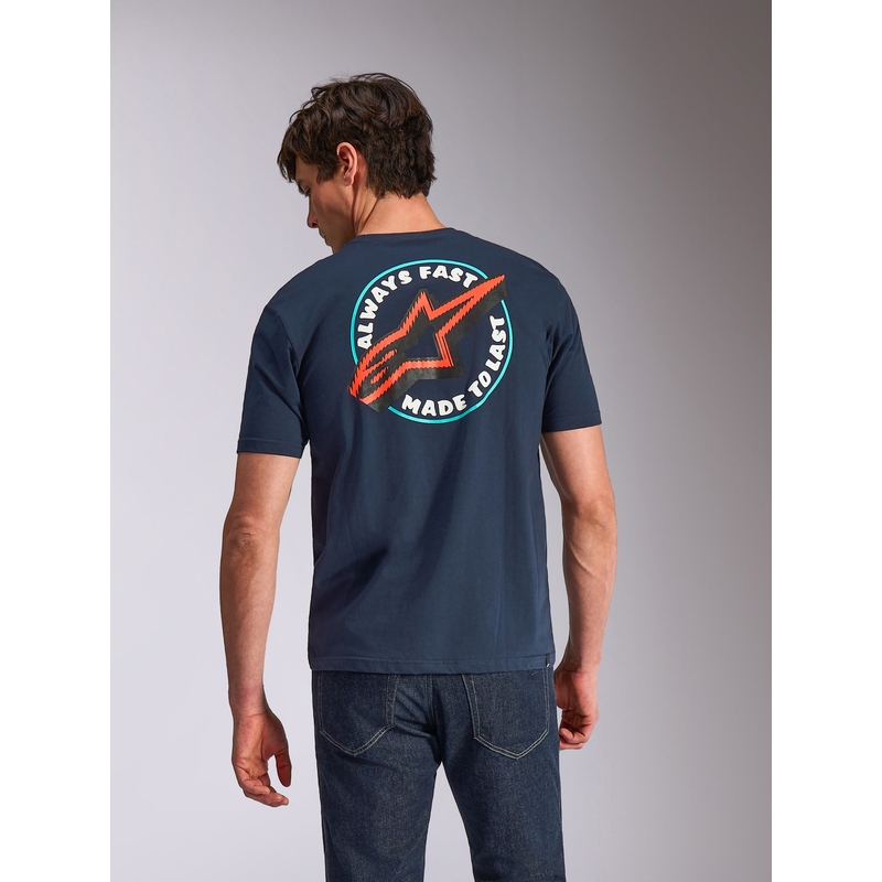 T-shirt Alpinestars Aorbit CSF bleu