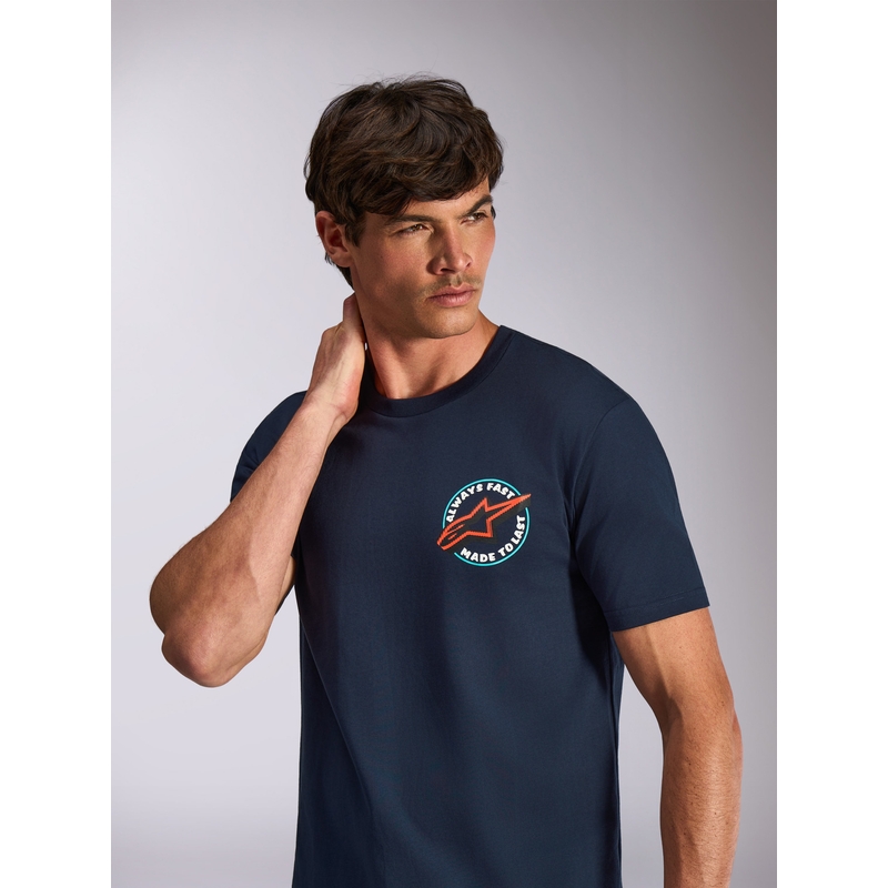 T-shirt Alpinestars Aorbit CSF bleu