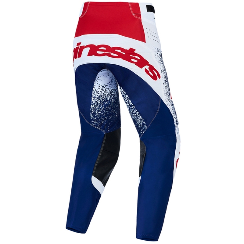 Pantalon de motocross Alpinestars Techstar Limited Edition Unity rouge-blanc-bleu