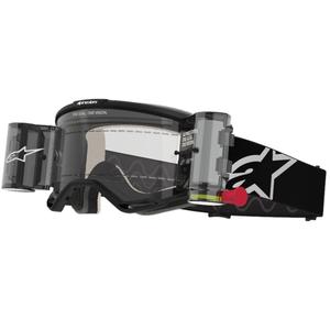 Alpinestars Vision 5 Corp ROLL-OFF Lunettes de Motocross à large vision noir avec lentille claire