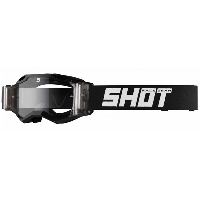 Lunettes de motocross Shot Assault 2.0 Solid Roll-Off noir
