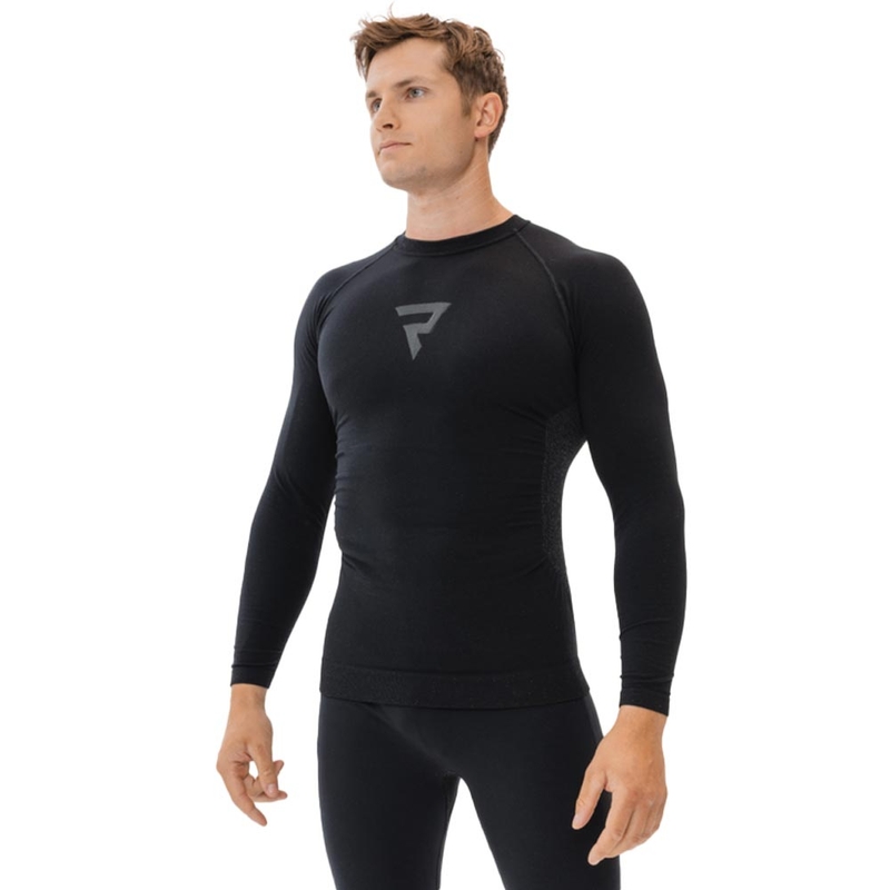 Chemise thermique noire Rebelhorn Freeze II