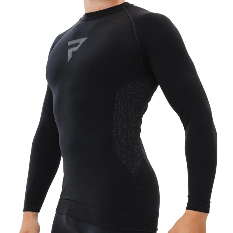 Chemise thermique noire Rebelhorn Freeze II