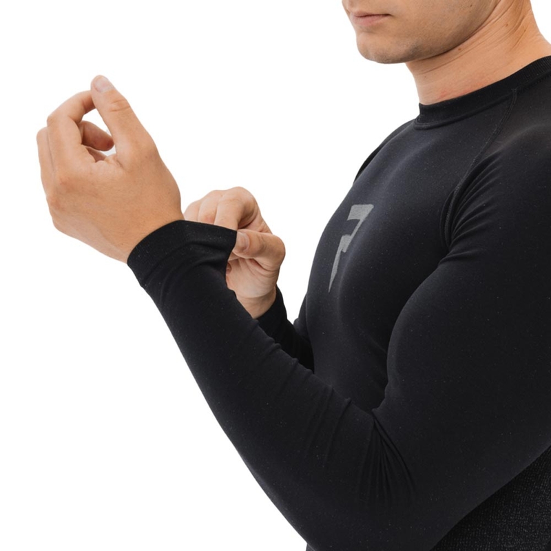 Chemise thermique noire Rebelhorn Freeze II