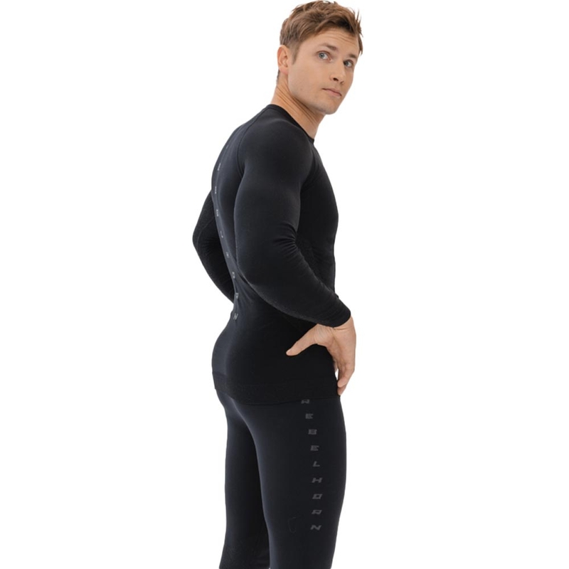 Chemise thermique noire Rebelhorn Freeze II