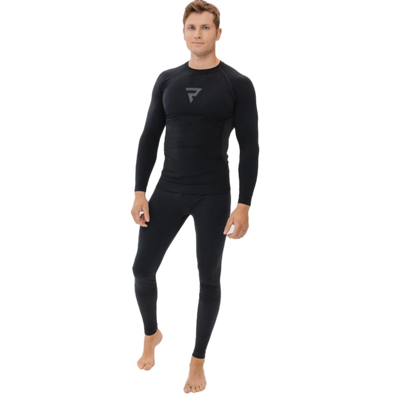 Chemise thermique noire Rebelhorn Freeze II