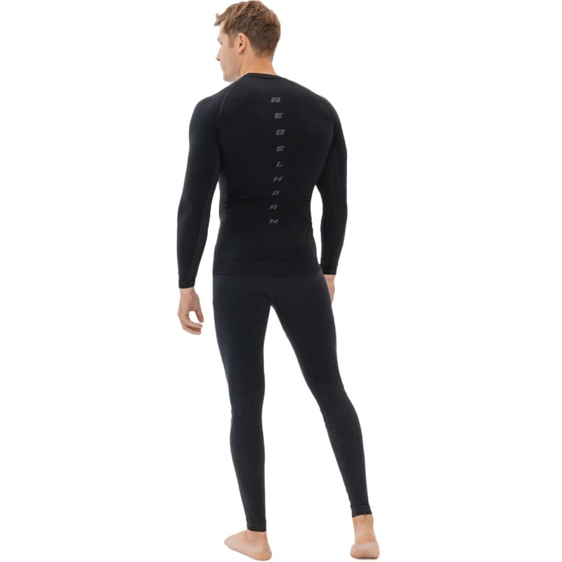 Chemise thermique noire Rebelhorn Freeze II