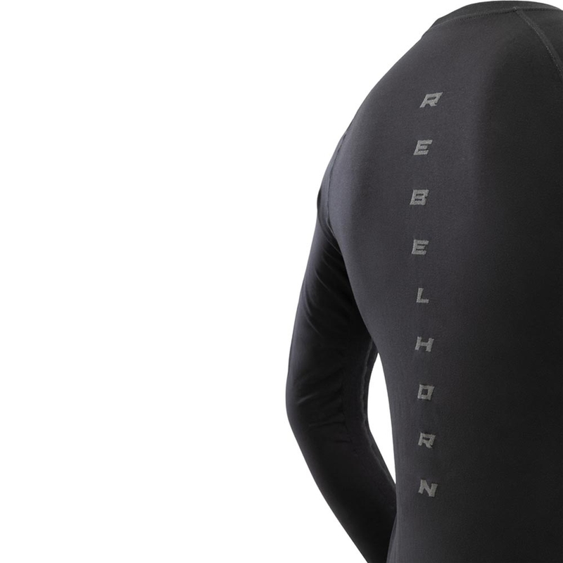 Chemise thermique noire Rebelhorn Freeze II