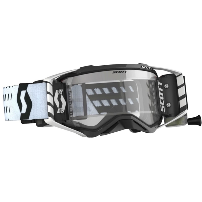Lunettes de motocross SCOTT Prospect WFS 22 noir et blanc