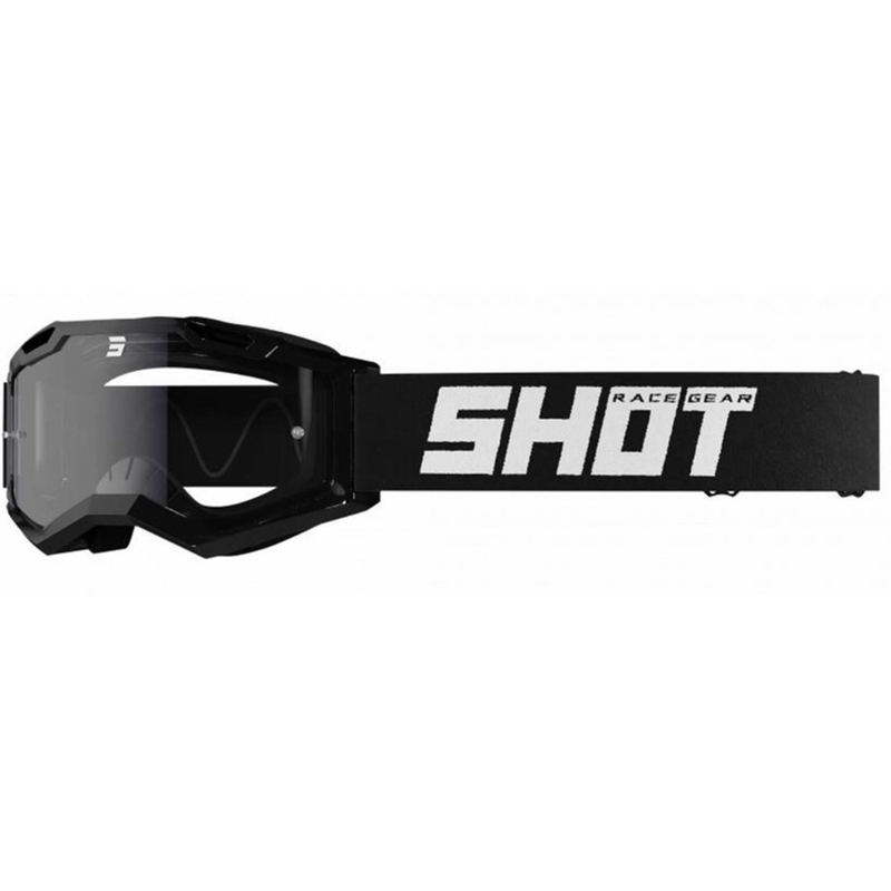 Lunettes de motocross Shot Assault 2.0 Solid Enduro noir