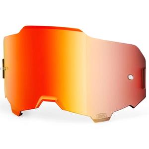 Verre iridium rouge pour lunettes 100% ARMEGA