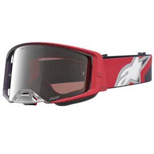 Lunettes de motocross Alpinestars Supertech noires et rouges