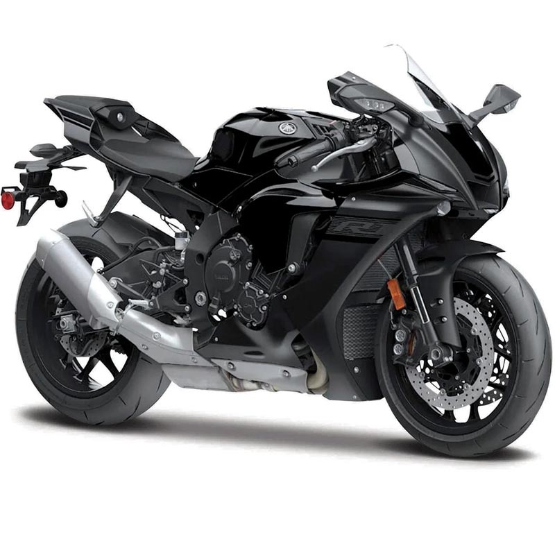 Maisto Yamaha YZF-R1, modèle réduit de moto noir à l'échelle 1:12