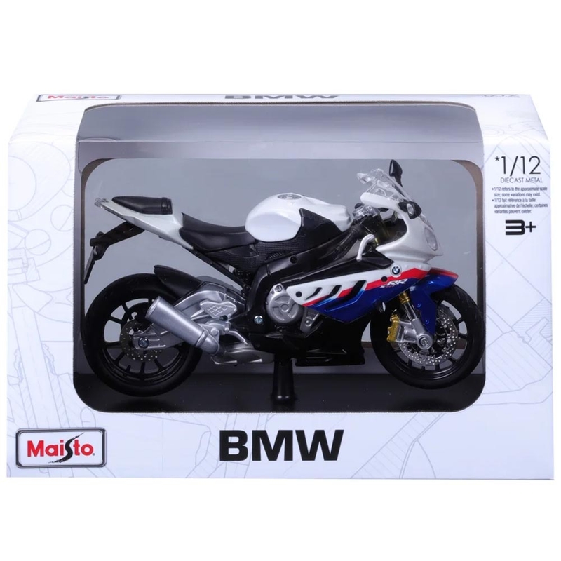 Maisto BMW S 1000 RR moto modèle 1:12