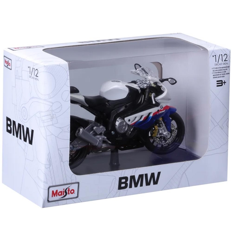 Maisto BMW S 1000 RR moto modèle 1:12
