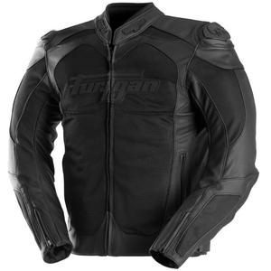 Blouson de moto en cuir Furygan Speed Mesh 3 noir - 2e qualité - II. qualité