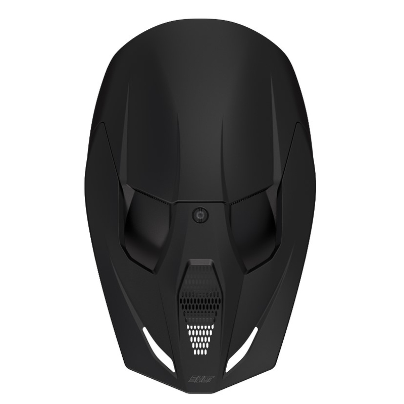 Casque de motocross Shot Race Solid noir - II. qualité soldes