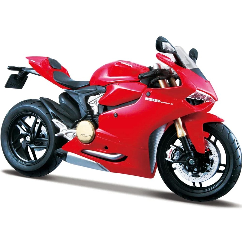 Maisto Ducati 1199 Panigale modèle de moto 1:12 rouge