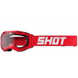 Lunettes de motocross Shot Assault 2.0 Rouge solide - II. qualité