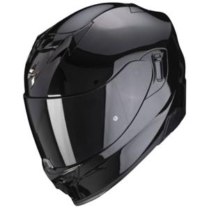 Casque intégral Scorpion EXO-520 EVO AIR Solid noir brillant en promotion 2 - II. qualité soldes
