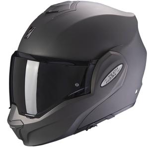 Casque moto pliable Scorpion EXO-TECH EVO Solid anthracite mat - II. qualité