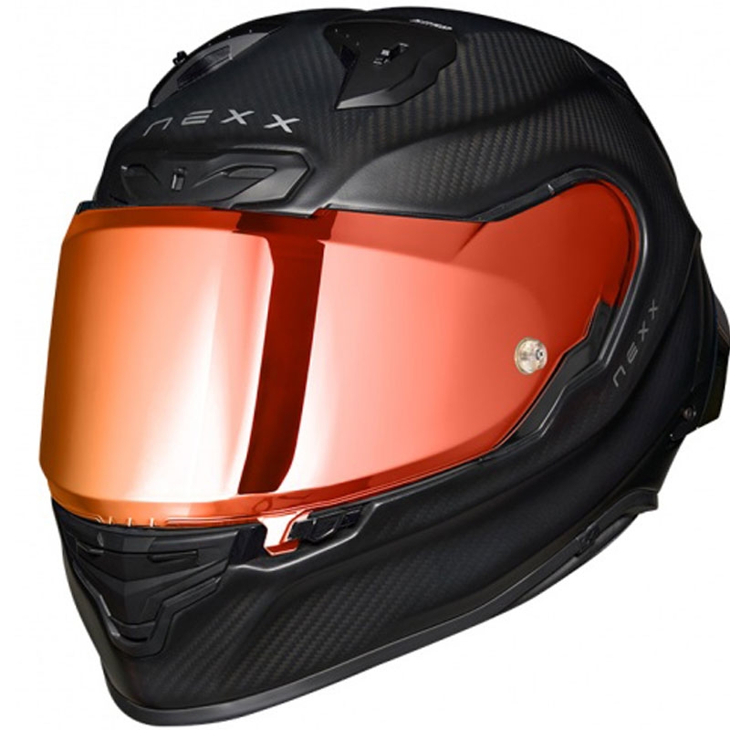 Casque moto intégral Nexx X.R3R Zero PRO 2 Carbon MT, rouge mat soldes - II. qualité