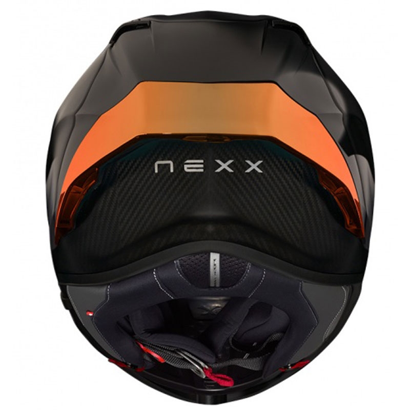 Casque moto intégral Nexx X.R3R Zero PRO 2 Carbon MT, rouge mat soldes - II. qualité