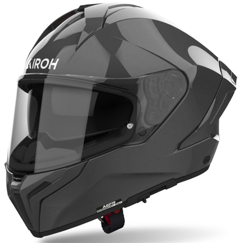 Casque moto intégral Airoh MATRYX Couleur gris foncé