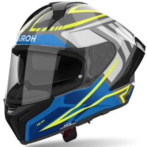 Casque moto intégral Airoh MATRYX Rider bleu brillant