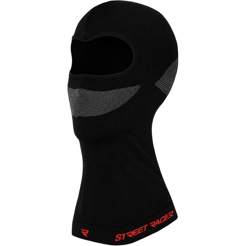 Casque Street Racer Basic à capuche noire