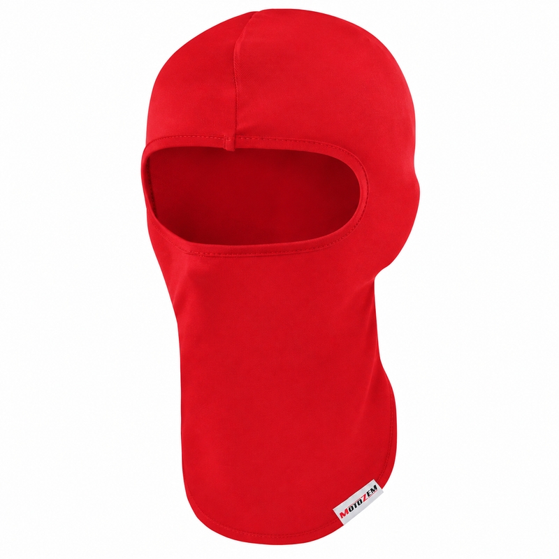 Cagoule de casque MotoZem rouge