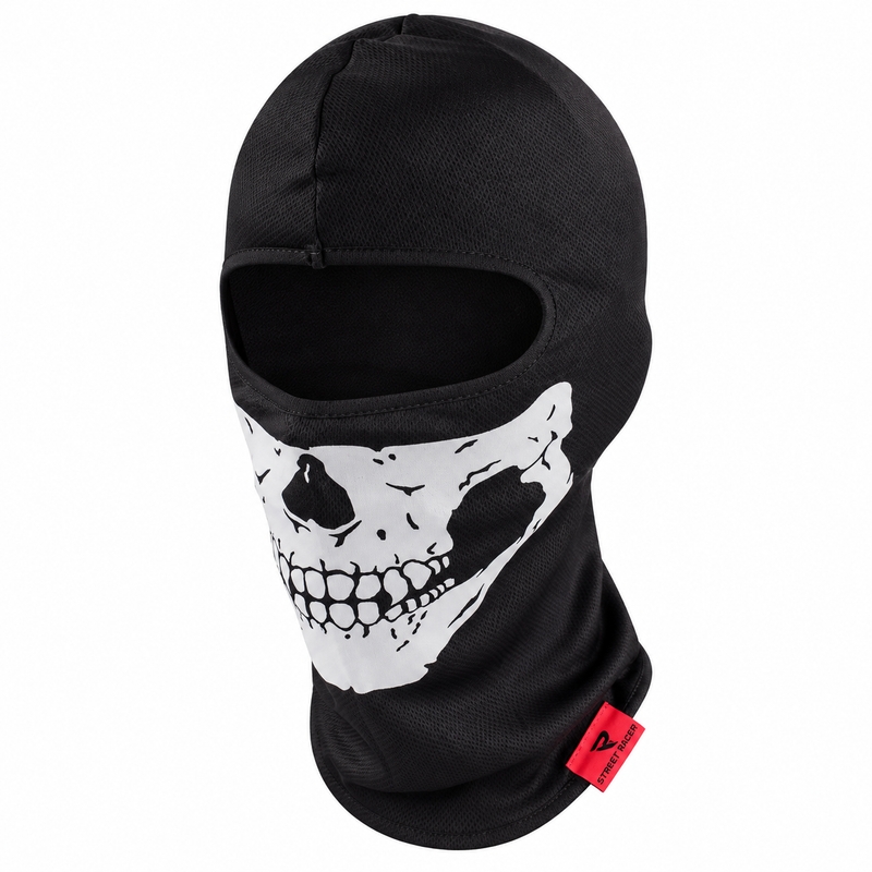 Cagoule pour casque Street Racer à tête de mort