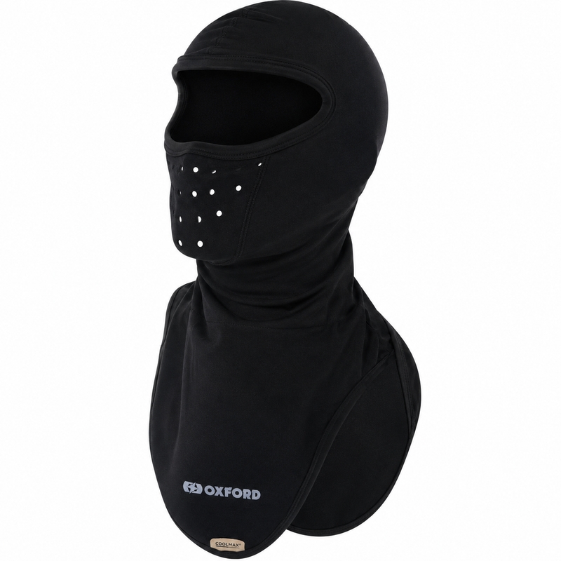 Cagoule moto Oxford Balaclava Deluxe Micro Fleece noir