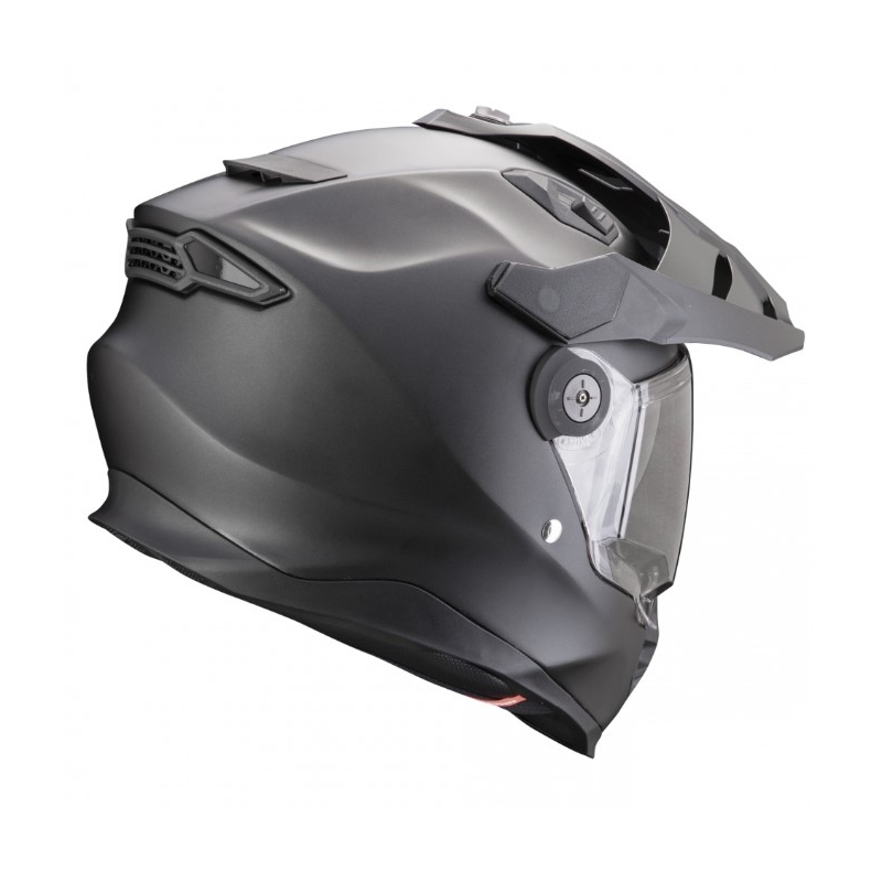 Casque moto enduro SCORPION ADF-9000 AIR Solid pearl black matt - II. qualité