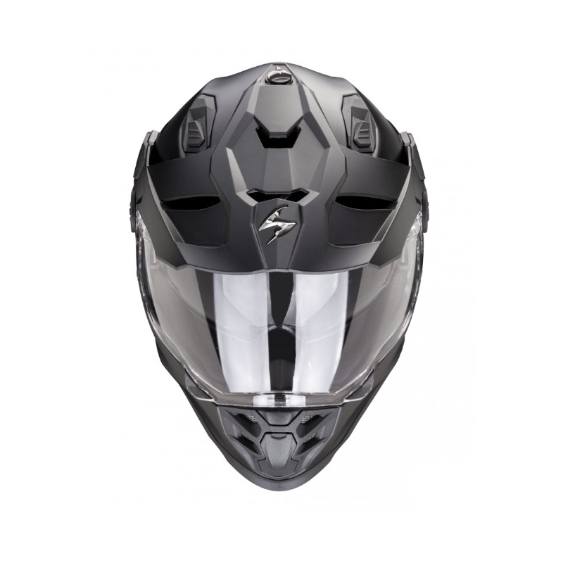 Casque moto enduro SCORPION ADF-9000 AIR Solid pearl black matt - II. qualité